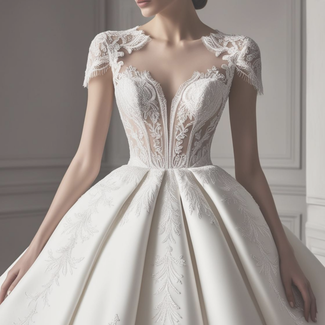 The Evolution of “White”: Why Wedding Gowns Aren’t Pure White Anymore Image