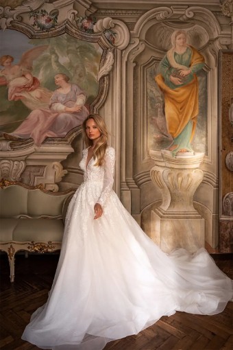 Elly Bride Style No. Dior #0 Ivory thumbnail