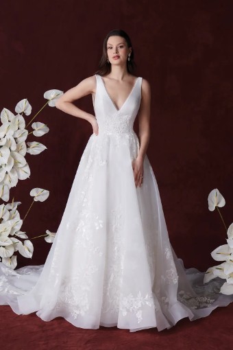 Justin Alexander Style No. 88350 #0 Ivory/Latte thumbnail