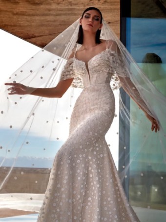 Pronovias Style No. Giada #3 Off White thumbnail