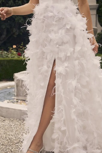 Casablanca Bridal Style No. Bijou #2 Ivory thumbnail