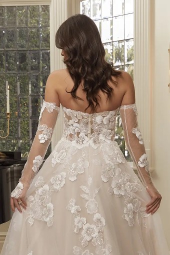 Casablanca Bridal Style No. Maude #7 Nude/Ivory/Nude thumbnail
