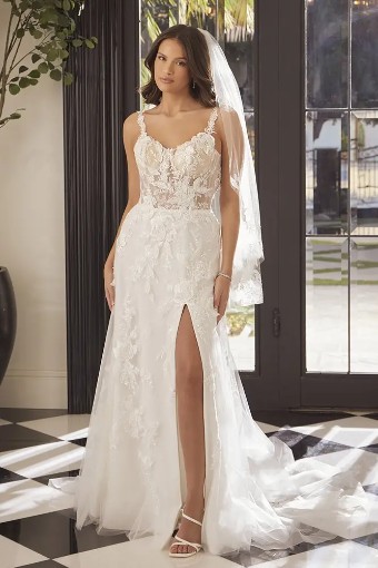 Casablanca Bridal Style No. Brienne #4 Ivory/Nude/Ivory thumbnail