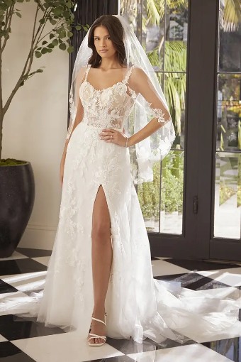 Casablanca Bridal Style No. Brienne #0 Ivory/Nude/Ivory thumbnail