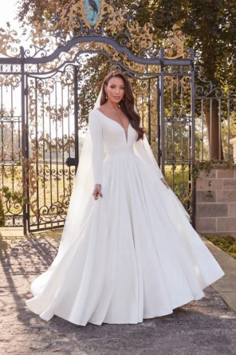 Justin Alexander Sincerity Style No. 44326A #2 Ivory/Nude thumbnail