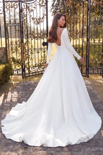 Justin Alexander Sincerity Style No. 44326A #3 Ivory/Nude thumbnail