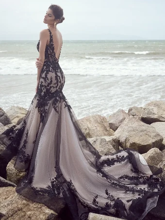 Sottero and Midgley Style No. Zander Lane #1 Black/Nude thumbnail