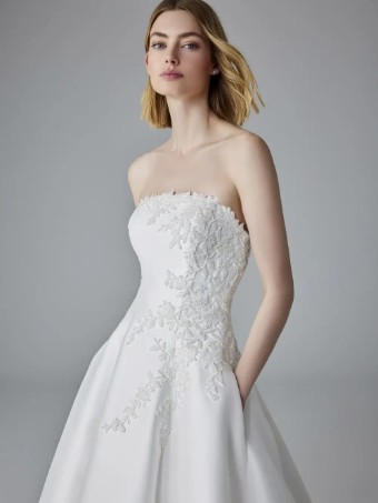 Pronovias Style No. Galen #2 Off White thumbnail