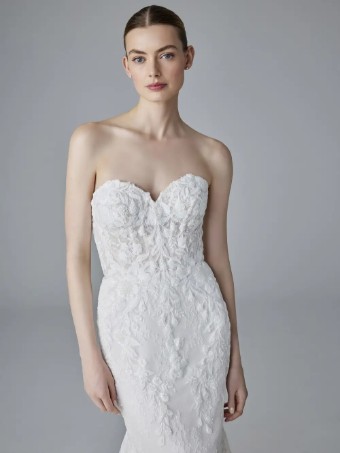 Pronovias Style No. Jena #2 Off White/Light Champagne thumbnail