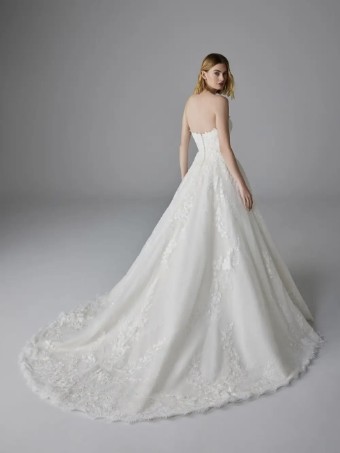Pronovias Style No. Remi #1 Off White/Light Champagne thumbnail