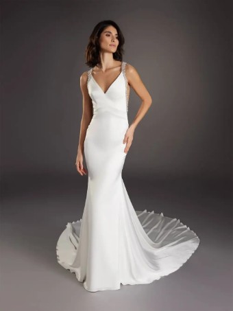 Pronovias Style No. Llum #0 Off White/Nude thumbnail