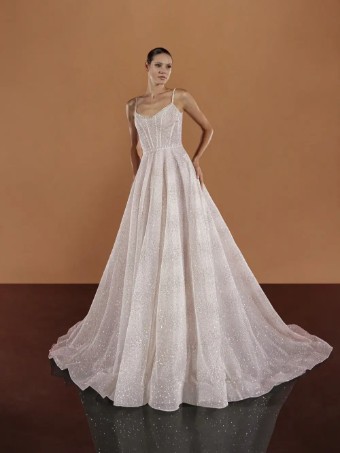 Pronovias Style No. Satya #0 Off White/Champagne thumbnail