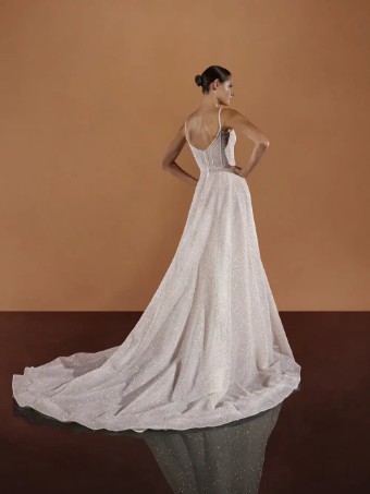 Pronovias Style No. Satya #1 Off White/Champagne thumbnail