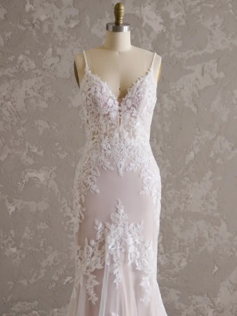 Maggie Sottero Style No. Faylin #5 Ivory/Pearl thumbnail