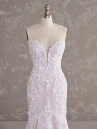 Maggie Sottero Style No. Tanica #7 Ivory/Silver thumbnail