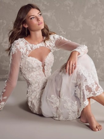Maggie Sottero Style No. Tanica #3 Ivory/Silver thumbnail