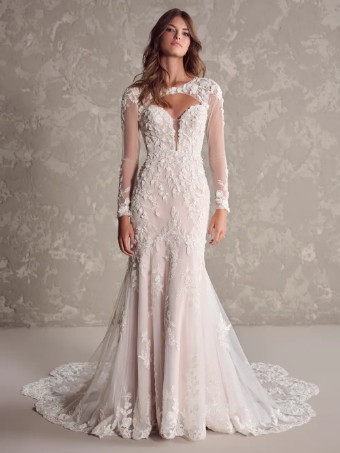 Maggie Sottero Style No. Tanica #5 Ivory/Silver thumbnail