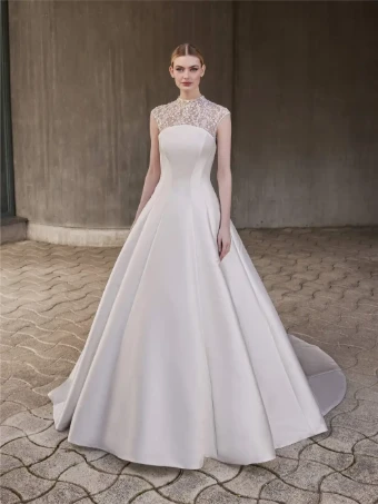 Pronovias Style No. Carlotta #0 Off White thumbnail