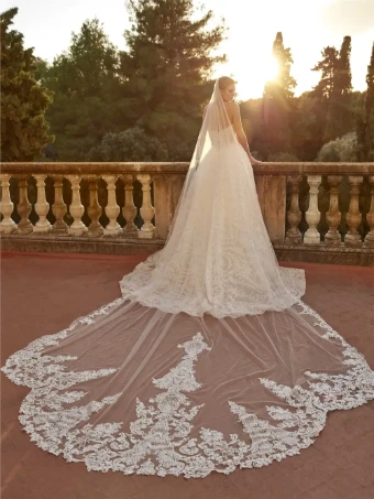 Pronovias Style No. Catmint #2 Warm Ivory thumbnail