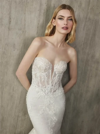 Pronovias Style No. Georgi #2 Off White thumbnail