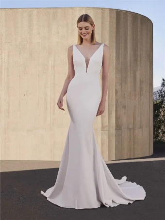 Pronovias Style No. Snowbeet #1 Off White thumbnail
