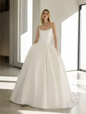 Pronovias Style No. Valley #1 Off White thumbnail