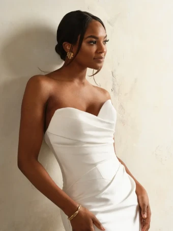 Sottero and Midgley Style No. Giselle #5 Ivory thumbnail