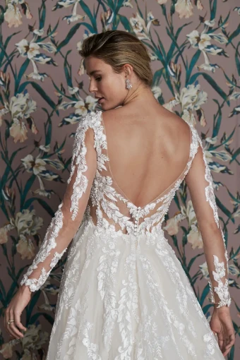 Justin Alexander Style No. Julie #4 Nude/Ivory/Nude thumbnail