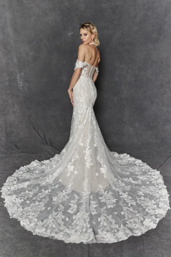 Justin Alexander Style No. Taranto #1 Nude/Ivory/Latte thumbnail