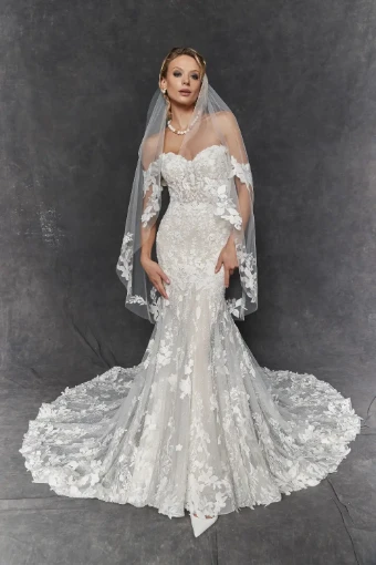 Justin Alexander Style No. Taranto #3 Nude/Ivory/Latte thumbnail