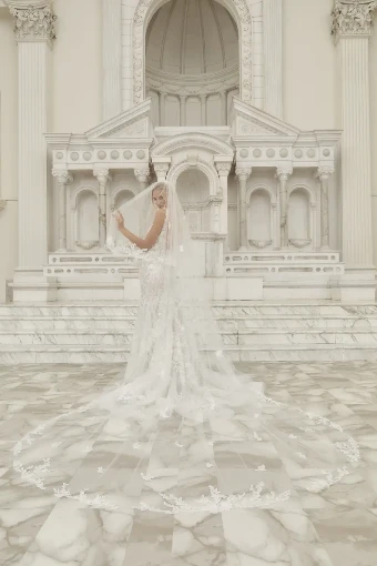 Casablanca Bridal Style No. Raphaela #2 Ivory/Nude/Ivory thumbnail