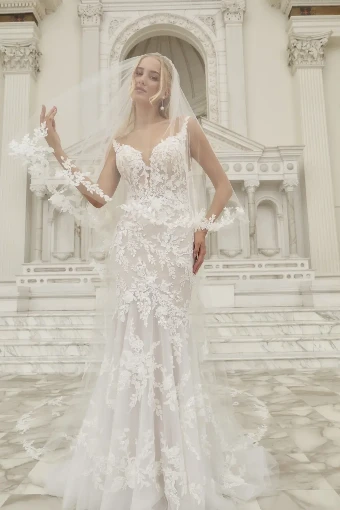 Casablanca Bridal Style No. Raphaela #3 Ivory/Nude/Ivory thumbnail