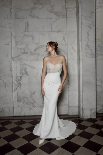 Casablanca Bridal Style No. Rome #0 Ivory/Nude/Ivory thumbnail