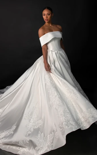 Martina Liana Style No. 1897 #1 Silk Ivory thumbnail