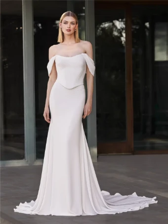 Pronovias Style No. Polenia #0 Off White thumbnail
