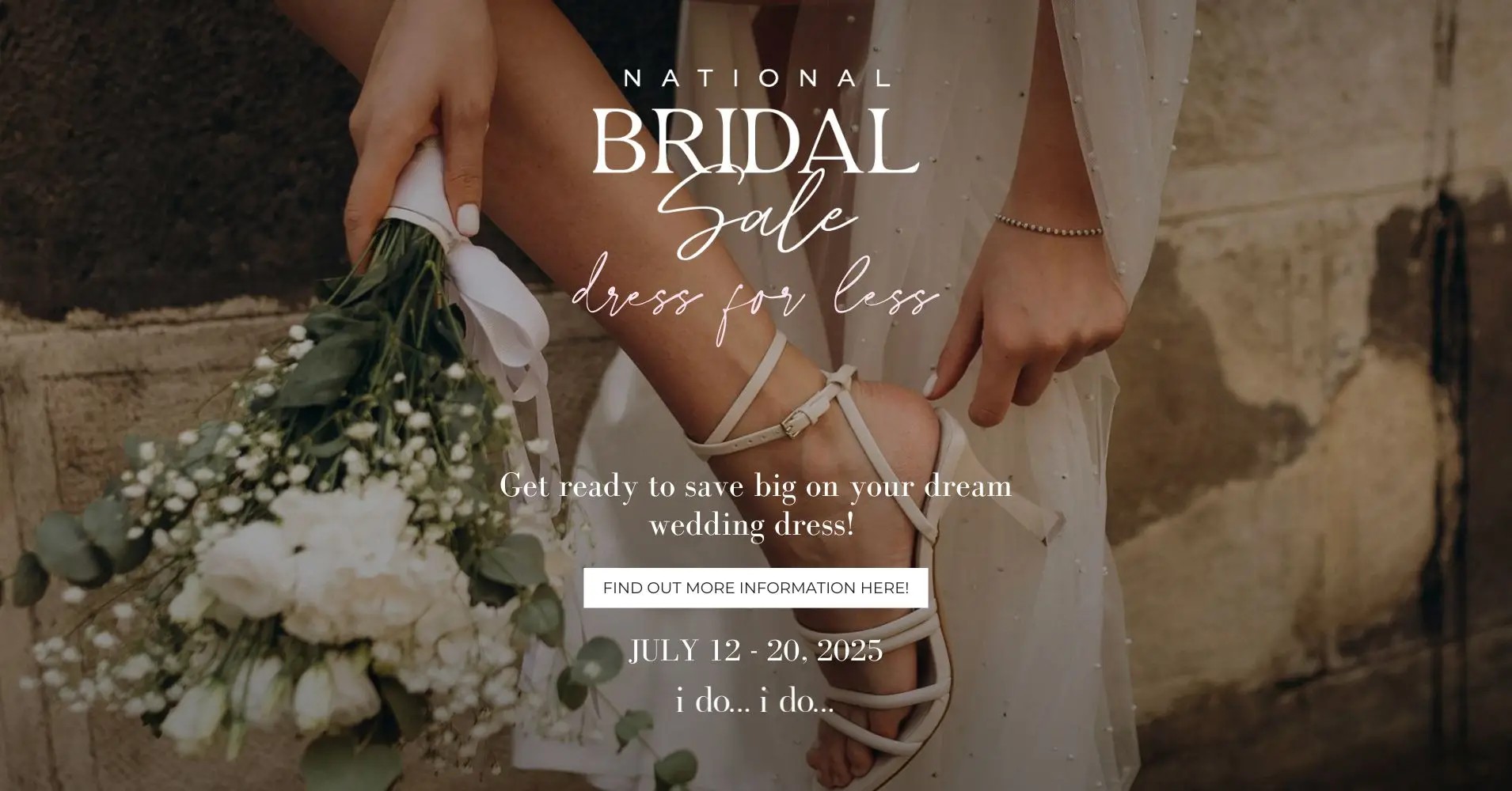 national bridal sale