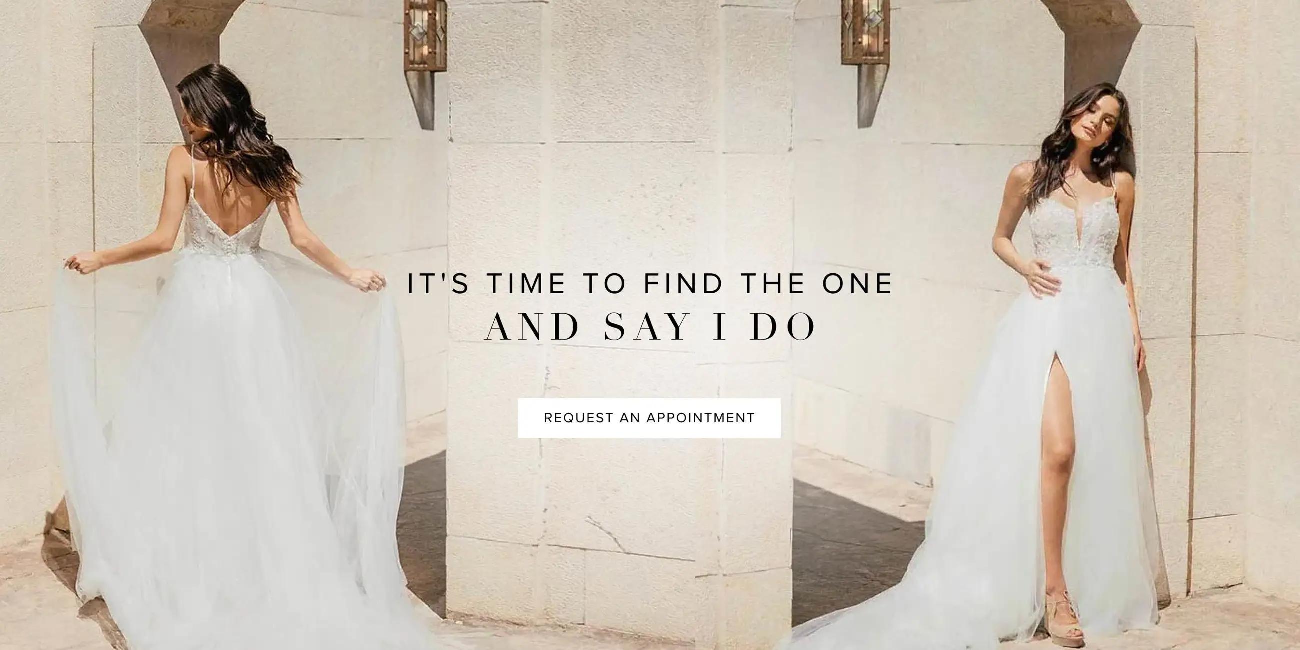 It's time to find the one and say I do - Desktop banner